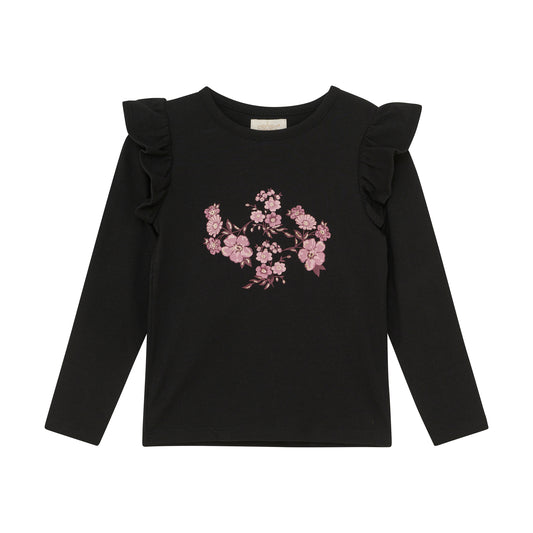 Creamie Langarmshirt mit Rüsche
