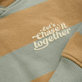 Bild in Galerie-Betrachter laden, Daily Seven "Sweatshirt mit Kapuze, gestreift" - Light Castagne
