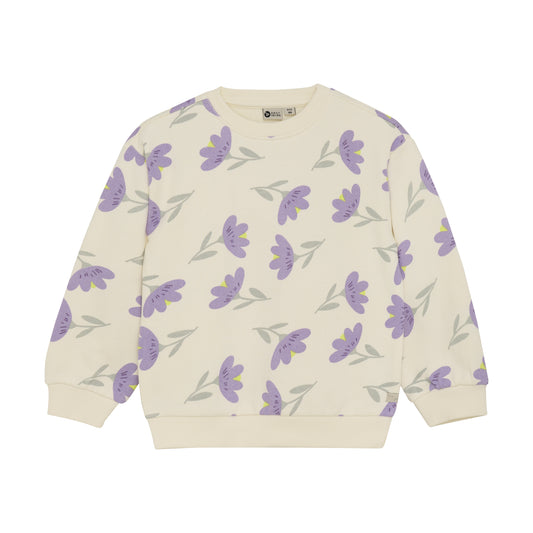 Daily Seven "Sweatshirt Flowers" - Off White