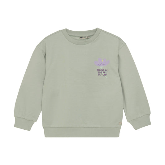 Daily Seven "Sweatshirt Backprint" - Cool Mint