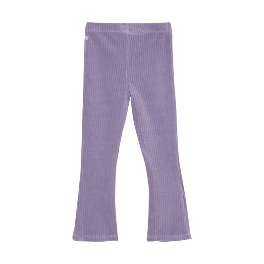 Daily Seven "Leggings Flared Velvet" - Daybreak