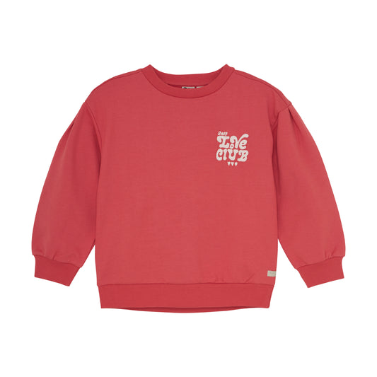 Daily Seven "Sweatshirt Brushed Print" - Baked Apple