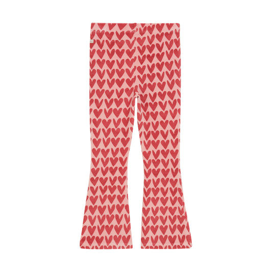 Daily Seven "Leggings ausgestellt" mit Herzchen - Nikki