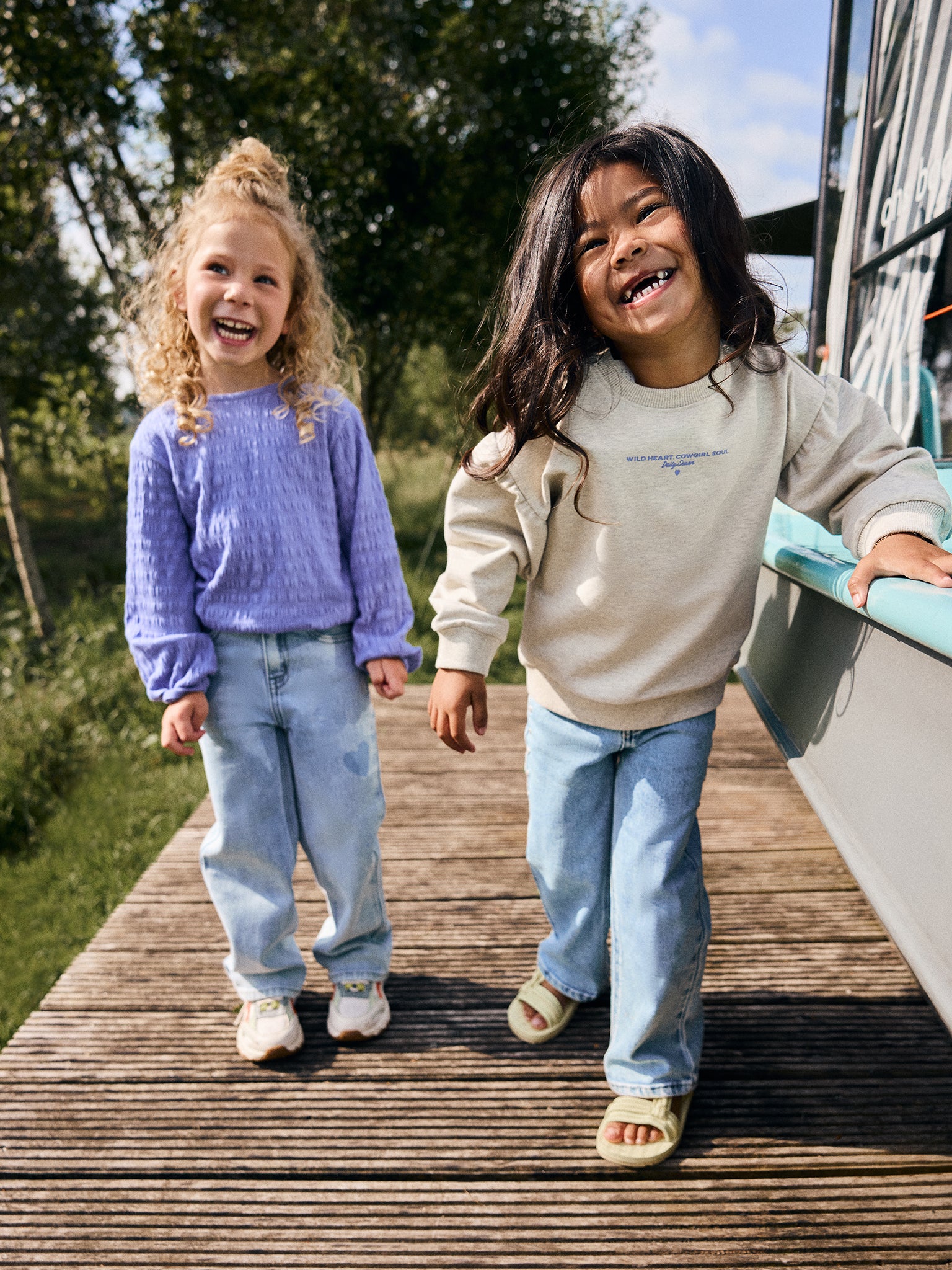 Daily Seven Langarmshirt - Lolite