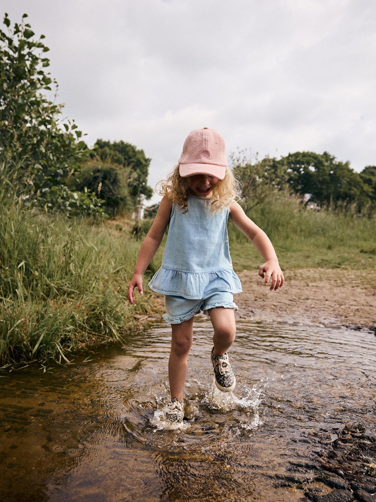 Daily Seven Cap - Heather Rose