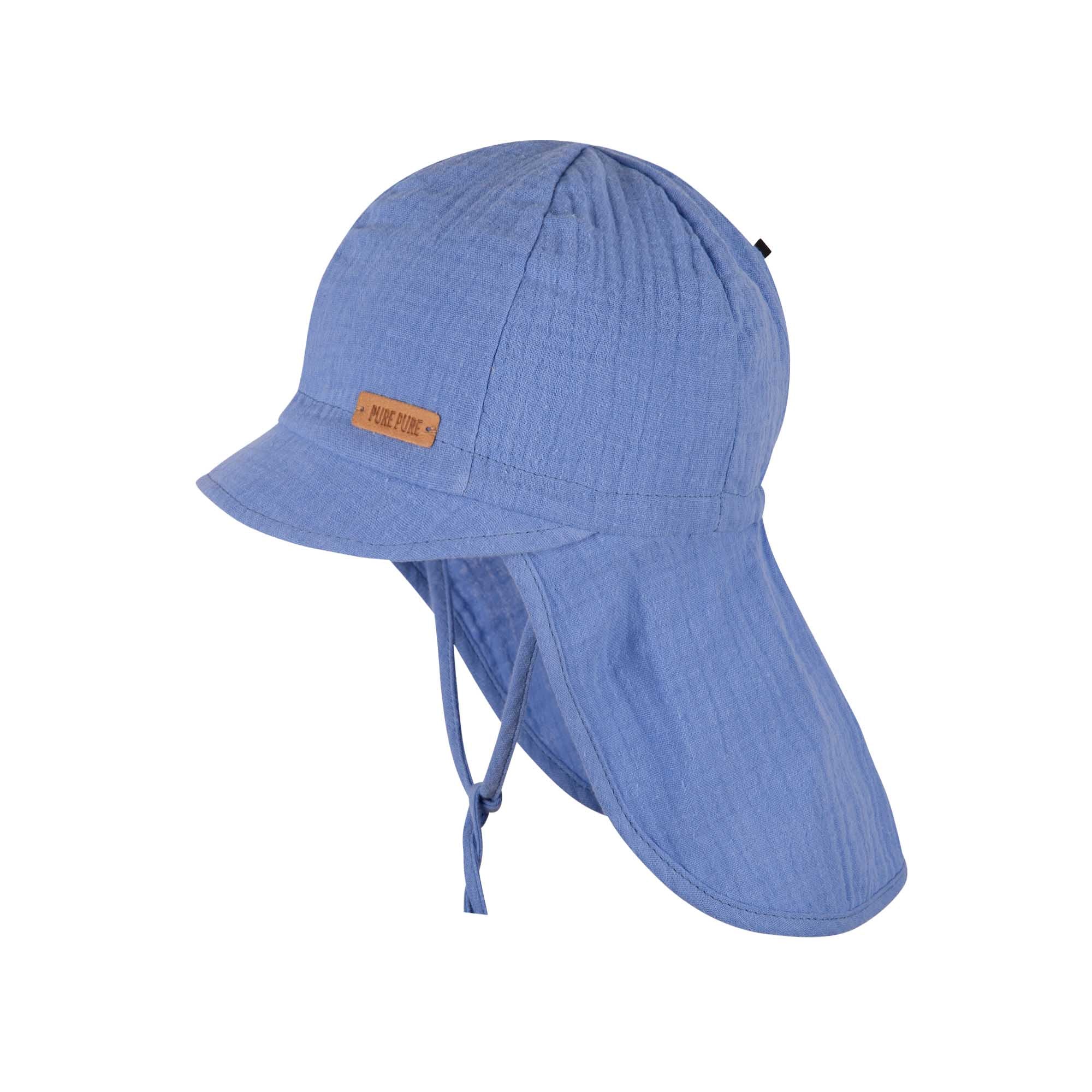 Pure Pure UV Mütze mit Nackenschutz - Bluebell