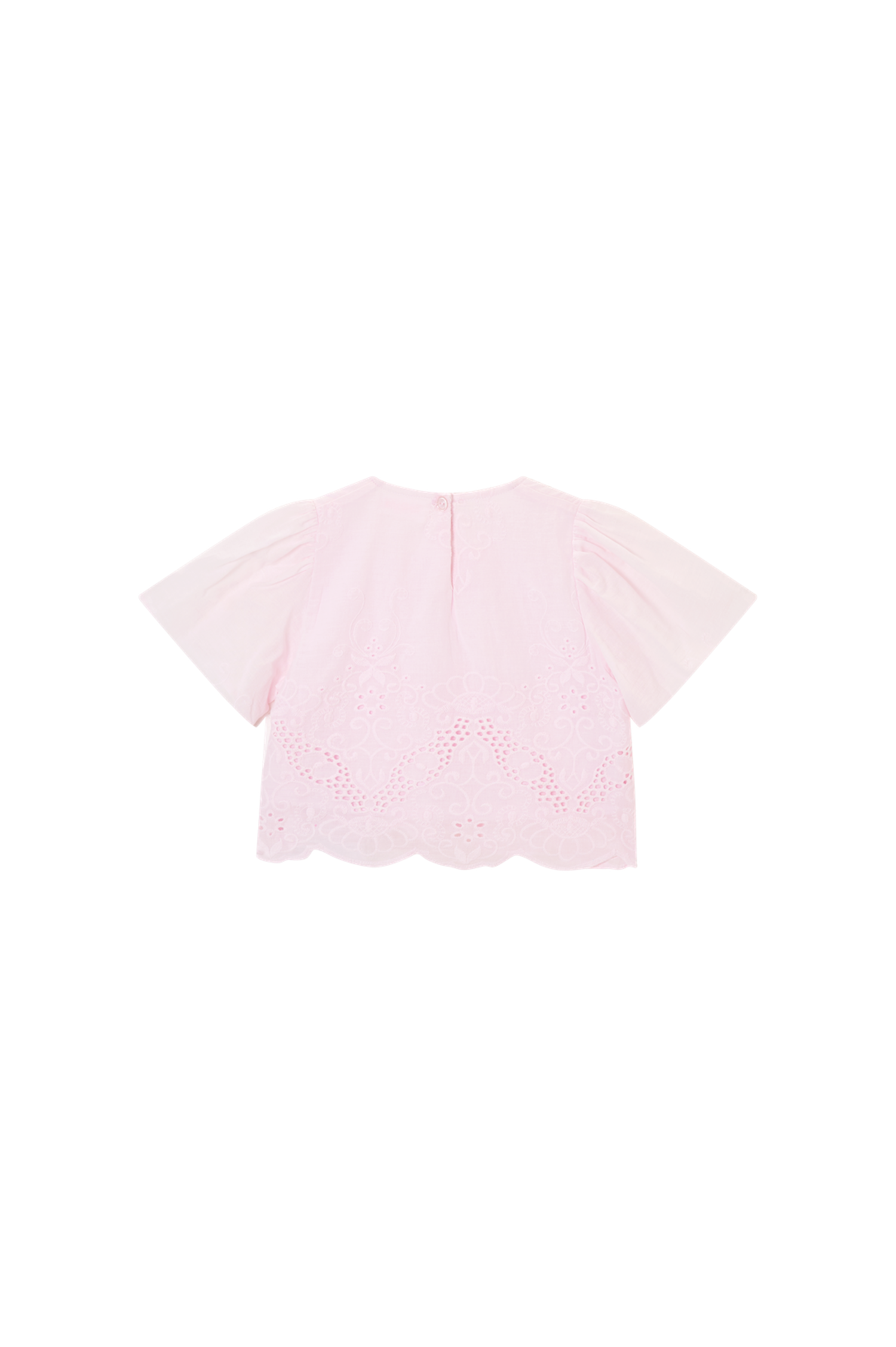 Someone Tunika mit Lochstickerei - Soft Pink