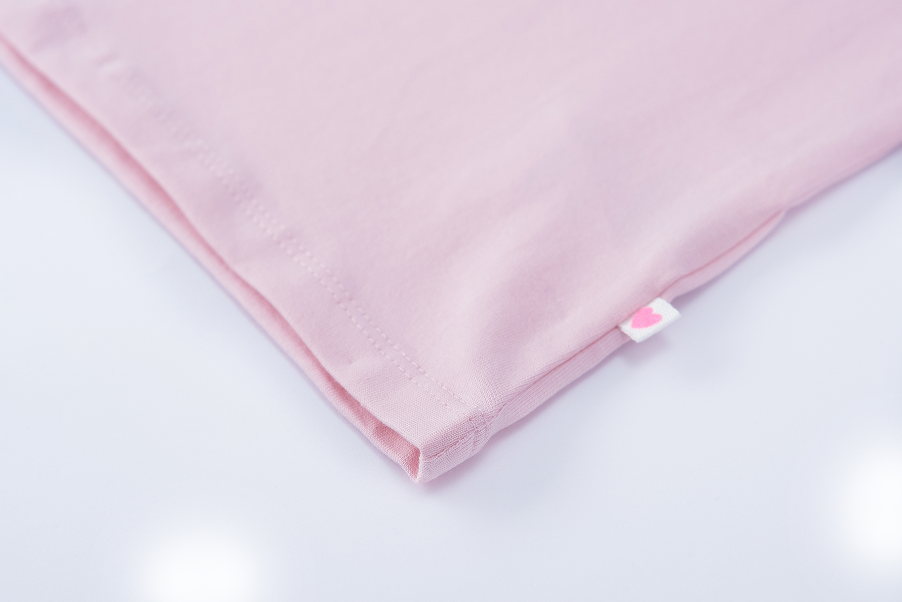 Someone "T-Shirt Becca" mit süßem Rückenprint (Regenbogen) - Rosa