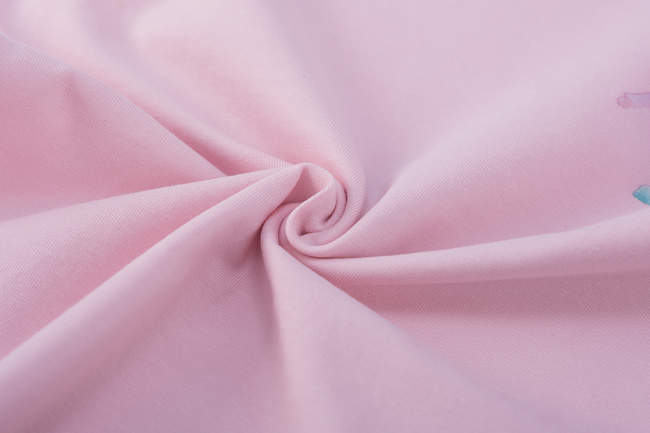 Someone "T-Shirt Becca" mit süßem Rückenprint (Regenbogen) - Rosa