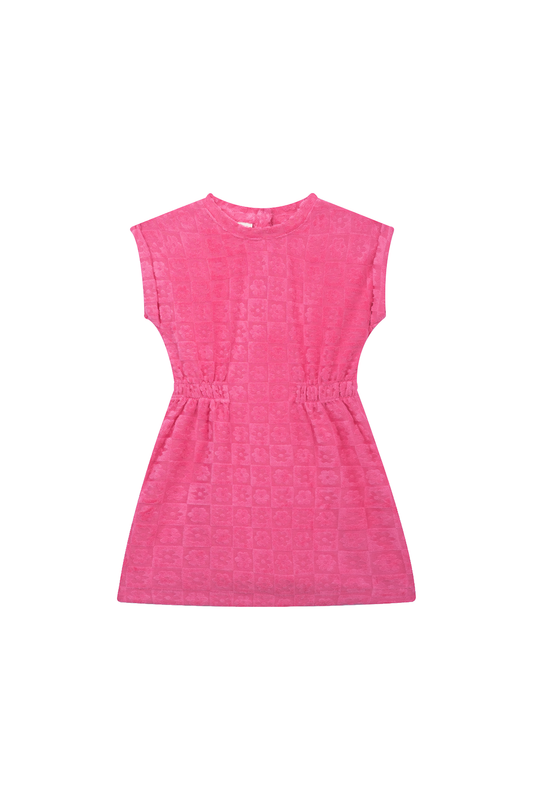 Someone "Kleid Becca" aus weichem Frottee - Pink