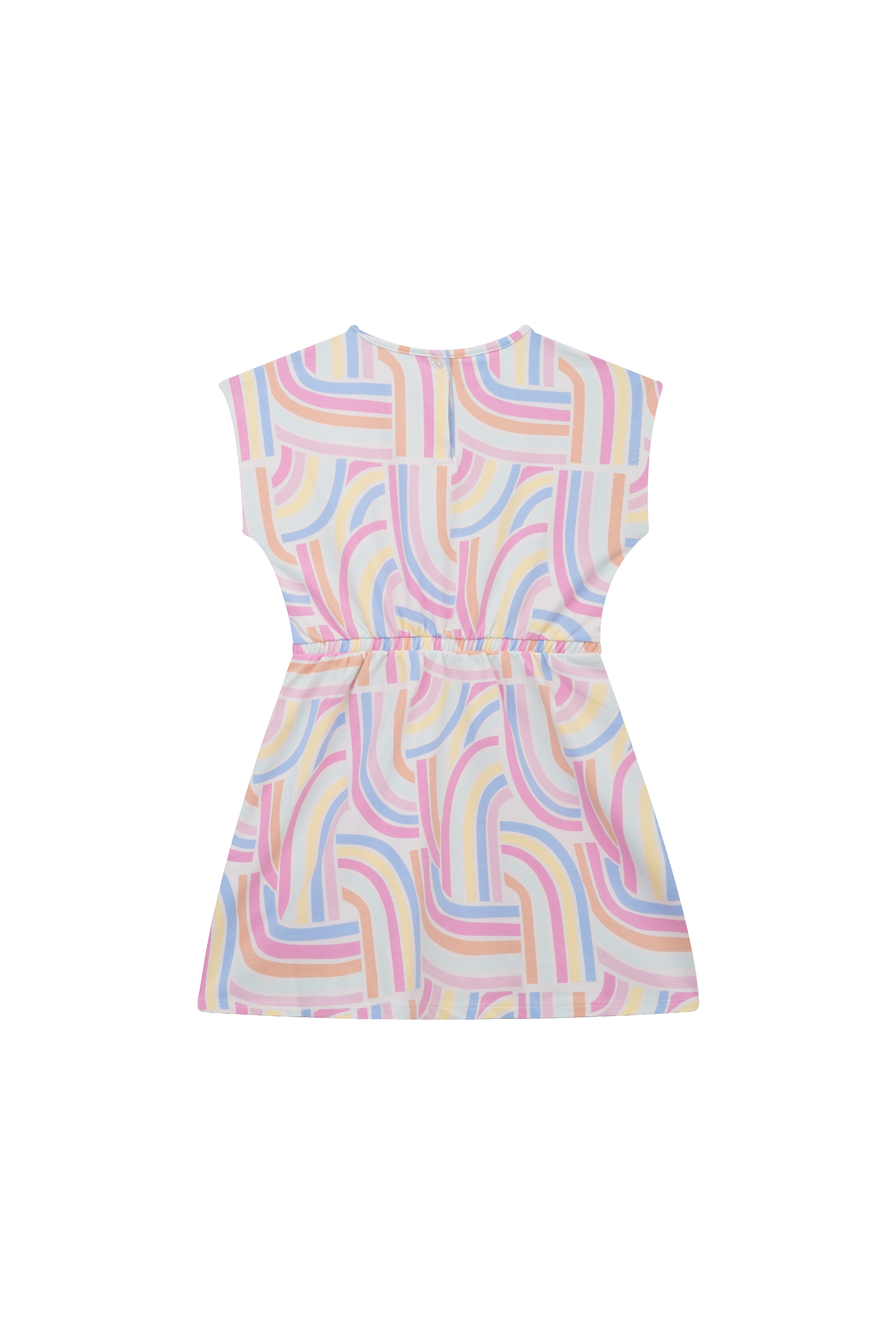 Someone "Kleid Becca" mit Raffung, Pastellfarben - Beige