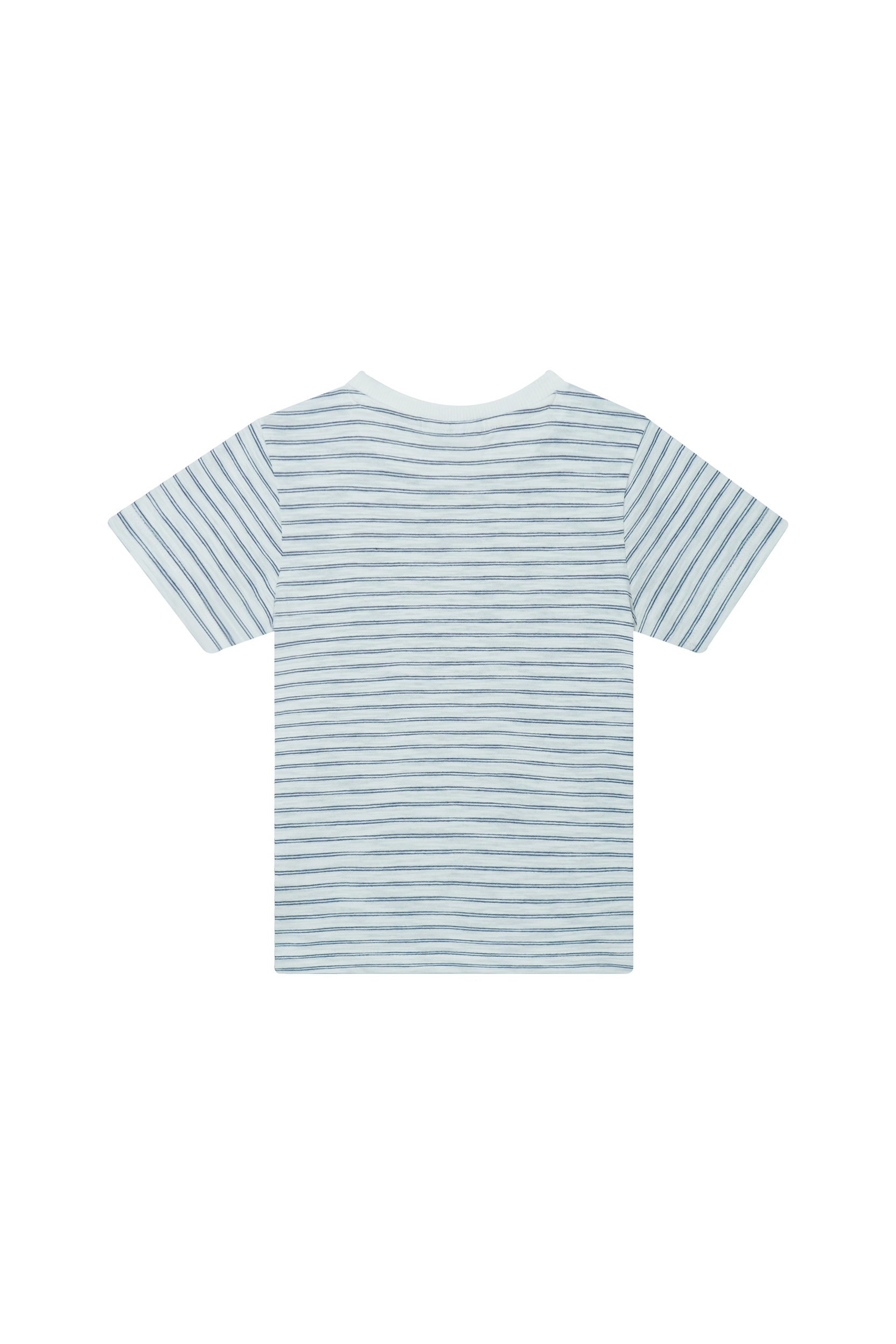 Someone T-Shirt Bone, gestreift - Ecru
