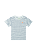 Bild in Galerie-Betrachter laden, Someone T-Shirt Bone, gestreift - Ecru
