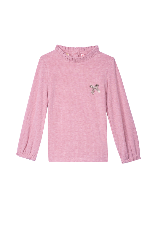 Someone "Langarmshirt Bonjour"