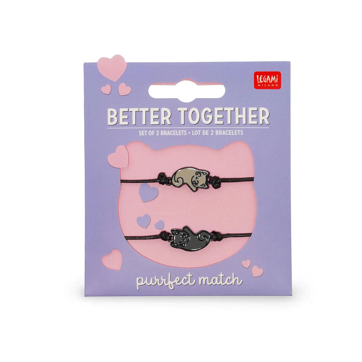 Legami Set aus 2 Armbändern - Kitty