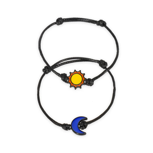 Legami Set aus 2 Armbändern - Sun & Moon