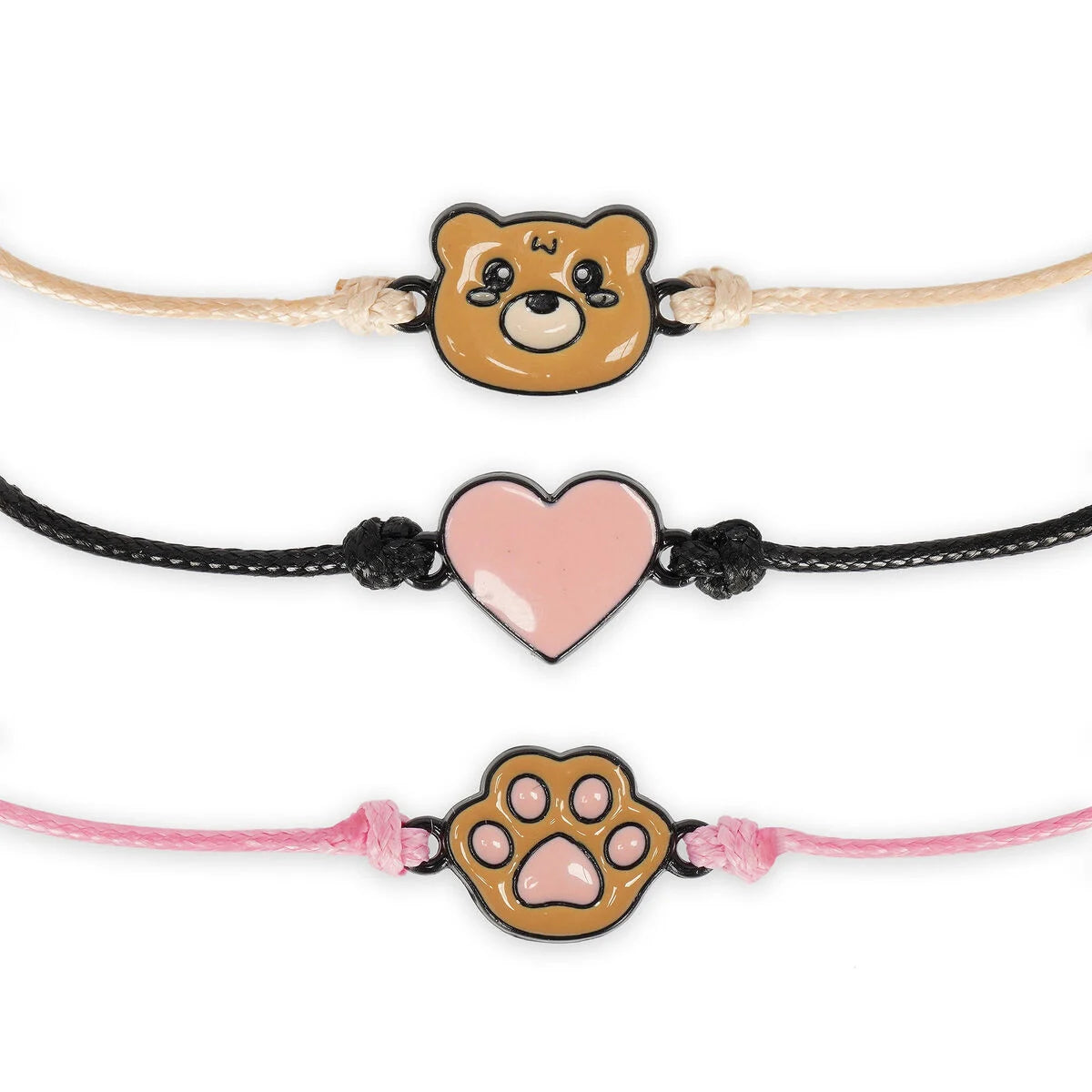 Legami Set aus 3 Armbändern - Teddy Bear