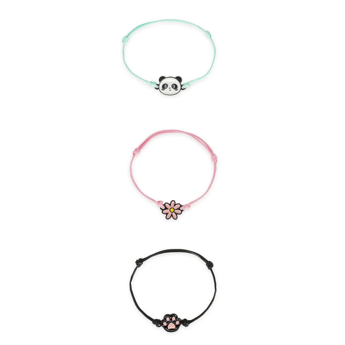Legami Set aus 3 Armbändern - Panda