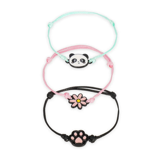 Legami Set aus 3 Armbändern - Panda