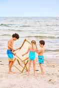 Bild in Galerie-Betrachter laden, Color Kids "Schwimm Shorts lang" Blockstreifen - River Blue
