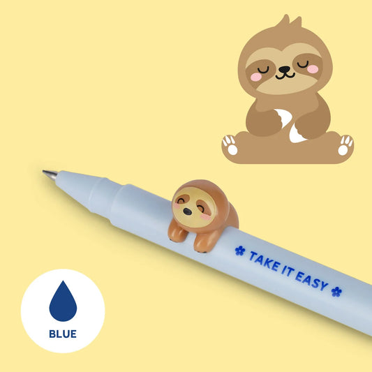 Gelstift mit Deko-Tierchen Sloth „Take It Easy“ - Lovely Friends