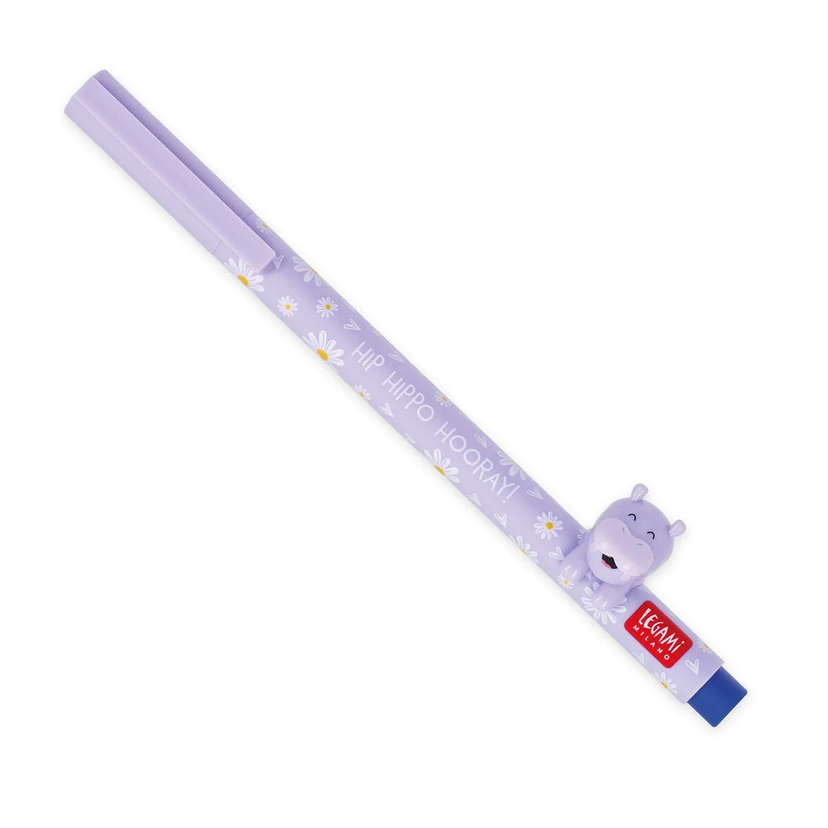 Gelstift mit Deko-Tierchen Hippo „Hip Hippo Hooray“ - Lovely Friends