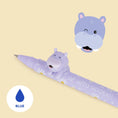 Bild in Galerie-Betrachter laden, Gelstift mit Deko-Tierchen Hippo „Hip Hippo Hooray“ - Lovely Friends
