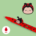 Bild in Galerie-Betrachter laden, Legami Gelstift mit Deko-Tierchen Ladybug „Get Lucky“ - Lovely Friends
