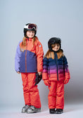 Bild in Galerie-Betrachter laden, Color Kids "Ski-Jacke Quilt & Gradient" - Diva Pink

