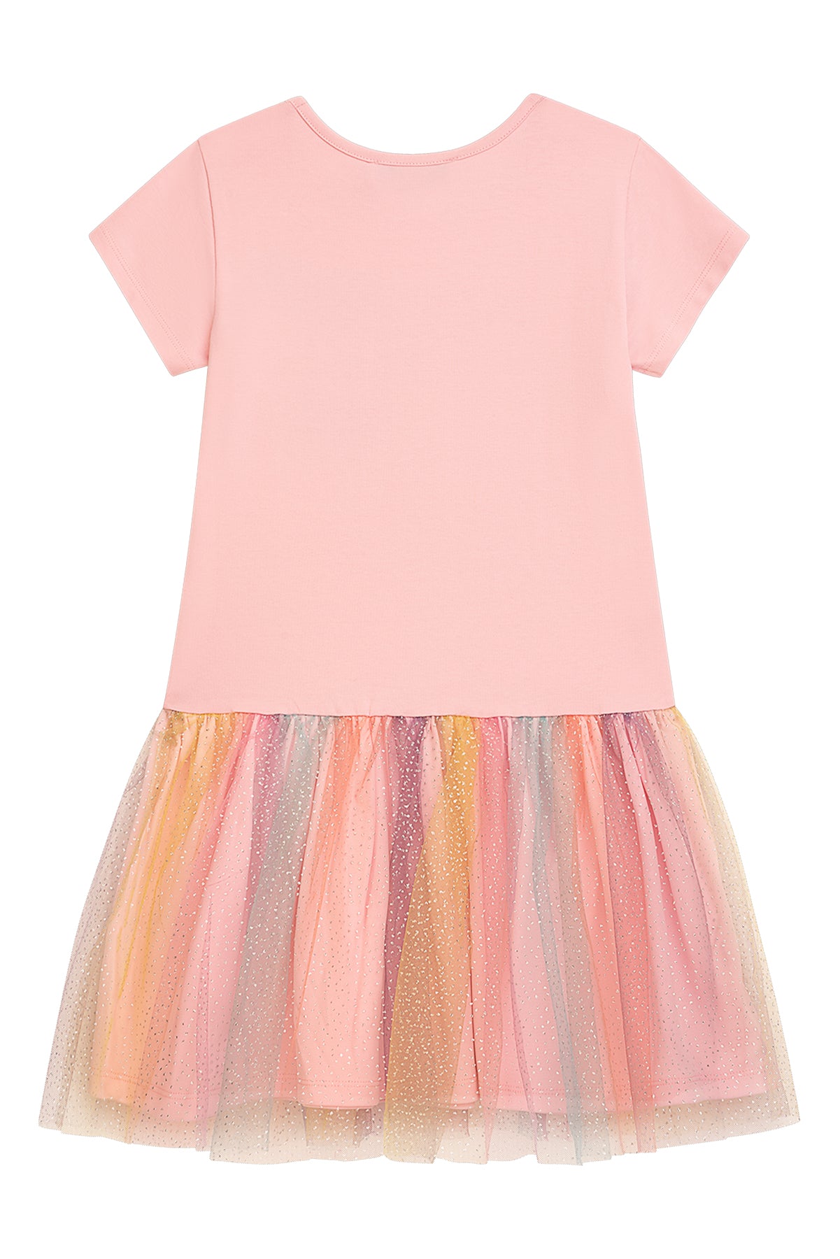 Danamade Kleid Jana mit Tüll und Druck - Rose