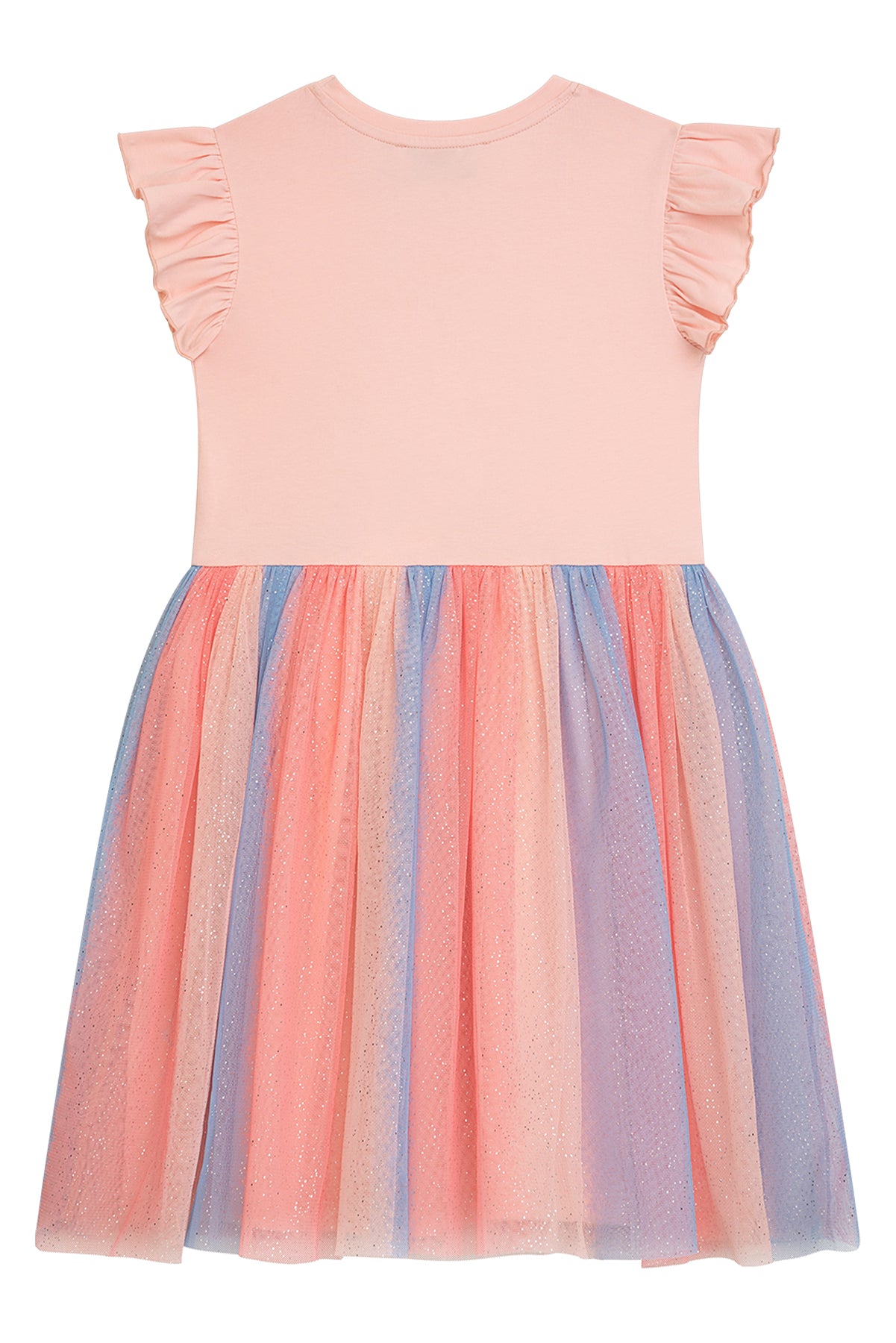 Danamade Kleid Franzi mit Tüll - Peach