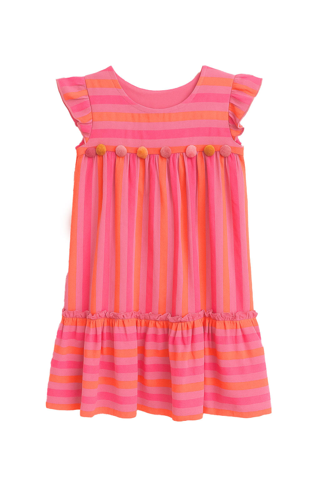 Danamade Kleid Jennie - Neon Pink