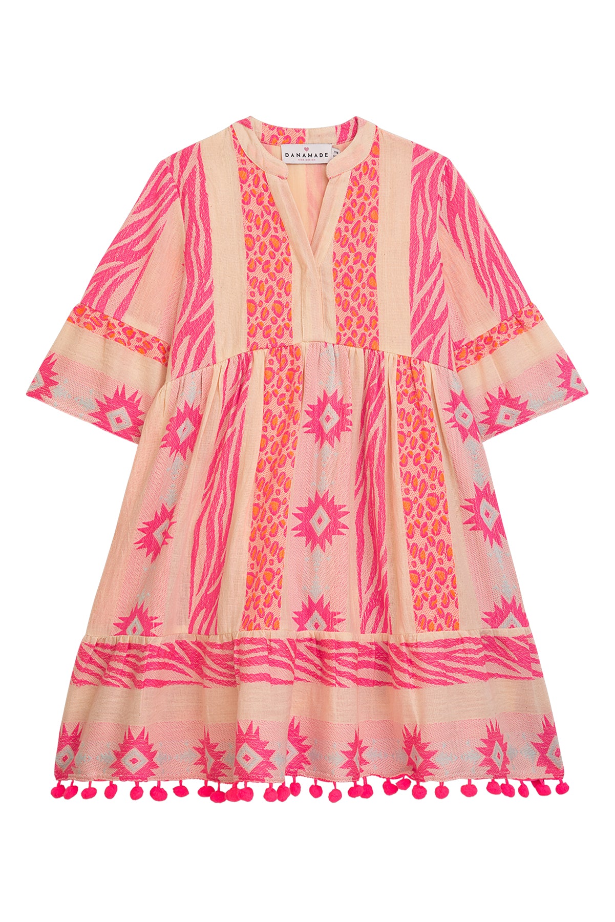 Danamade Kleid Lotte - Neon Pink