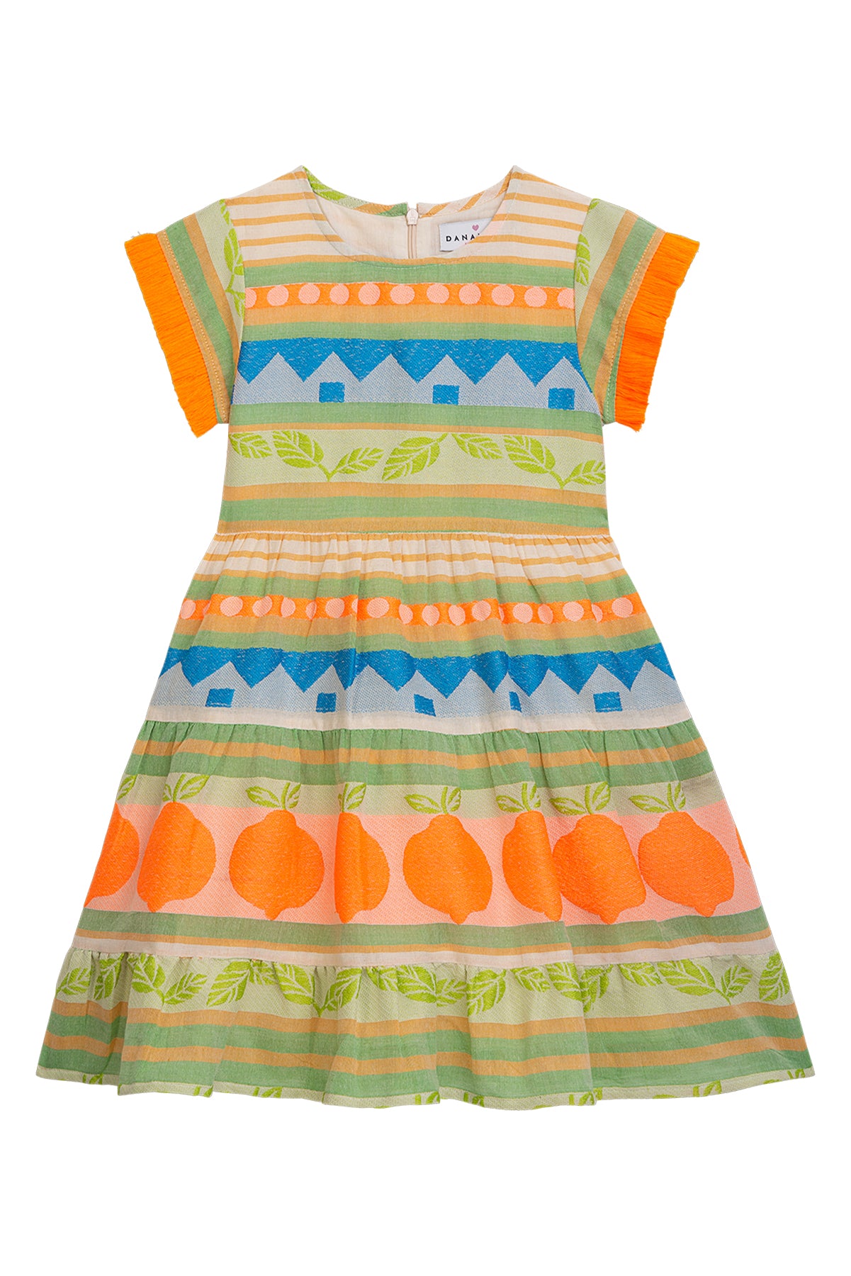 Danamade Kleid Frida - Orange