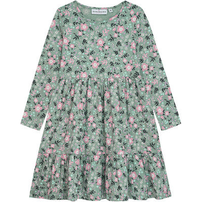 Danamade "Kleid Mila langarm" - Blumenprint