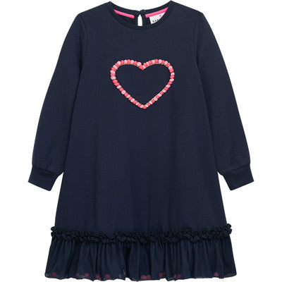 Danamade "Kleid Lexy langarm" - Navy