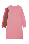 Bild in Galerie-Betrachter laden, Danamde Kleid langarm mit Pferdekopf und Fransen - Dusty Pink
