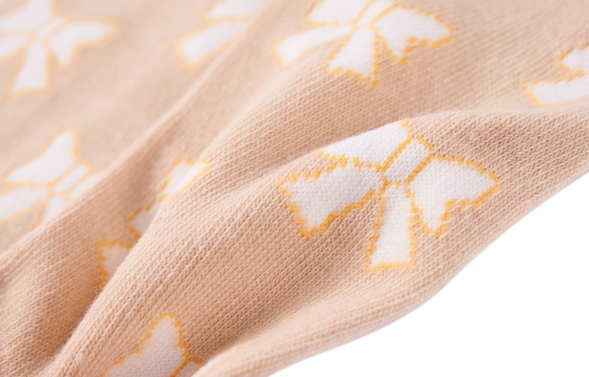 Someone "Socken" mit Schleifen - Beige