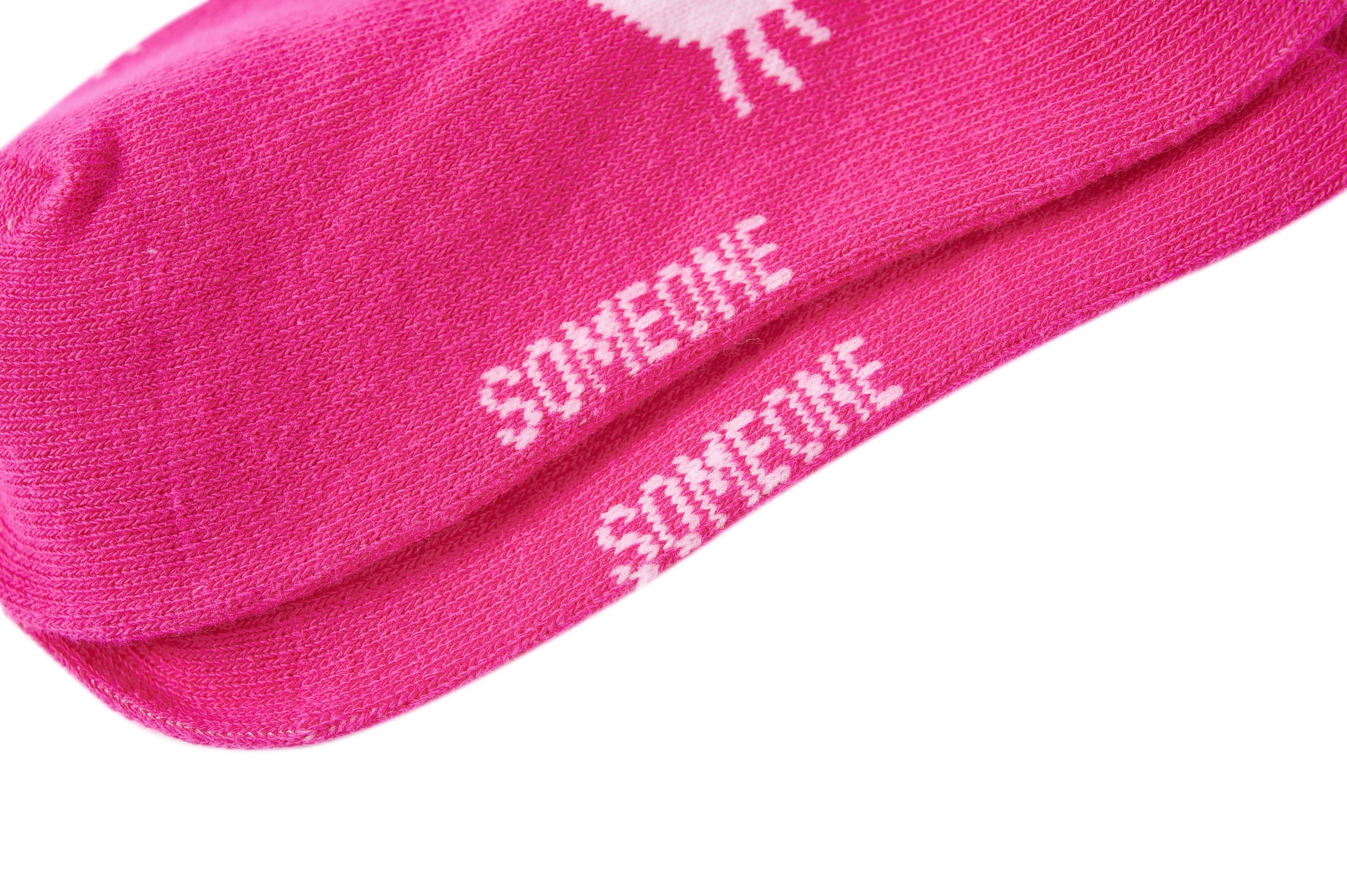 Someone "Socken" mit Kätzchen - Dark Pink