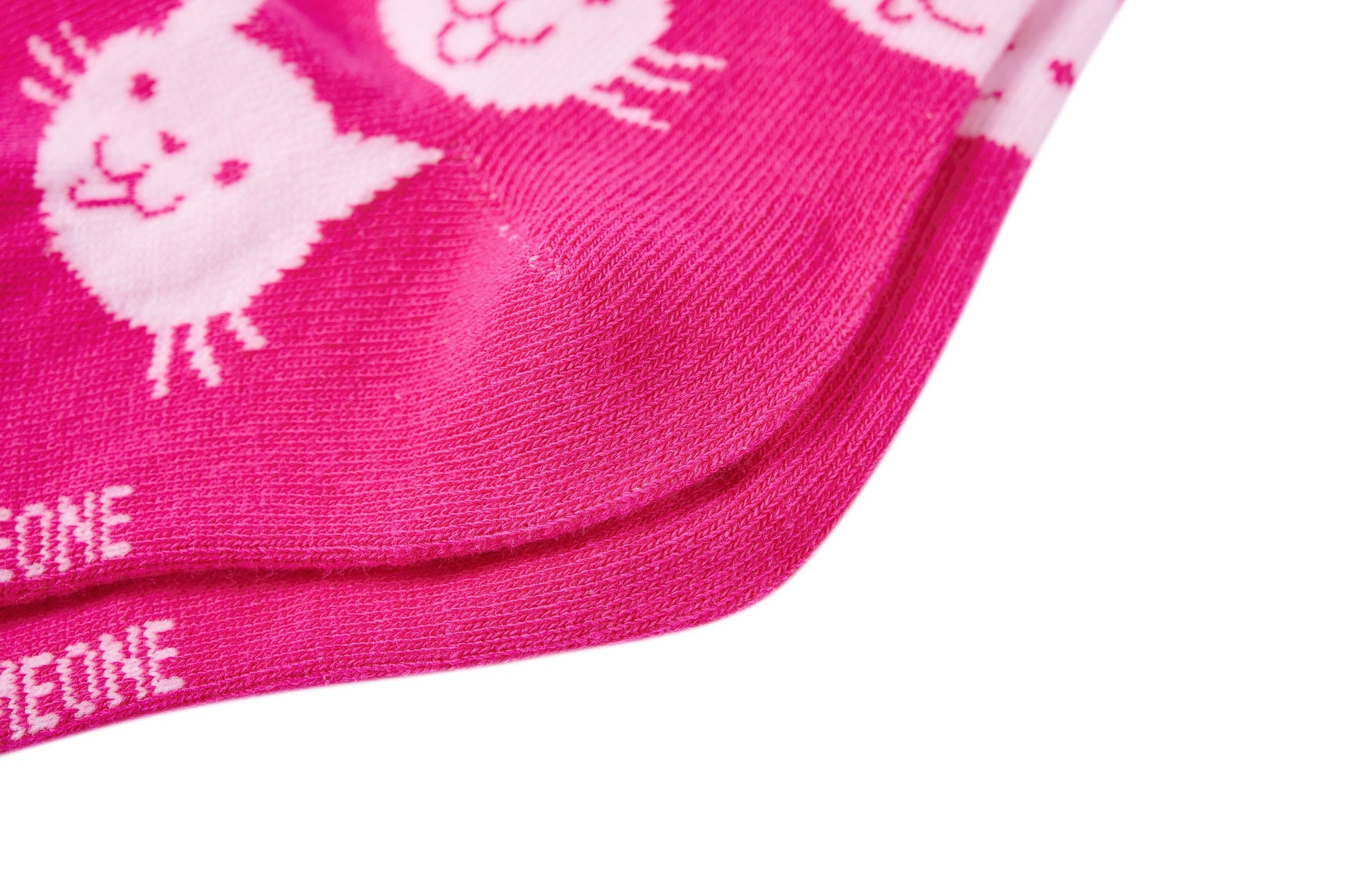Someone "Socken" mit Kätzchen - Dark Pink
