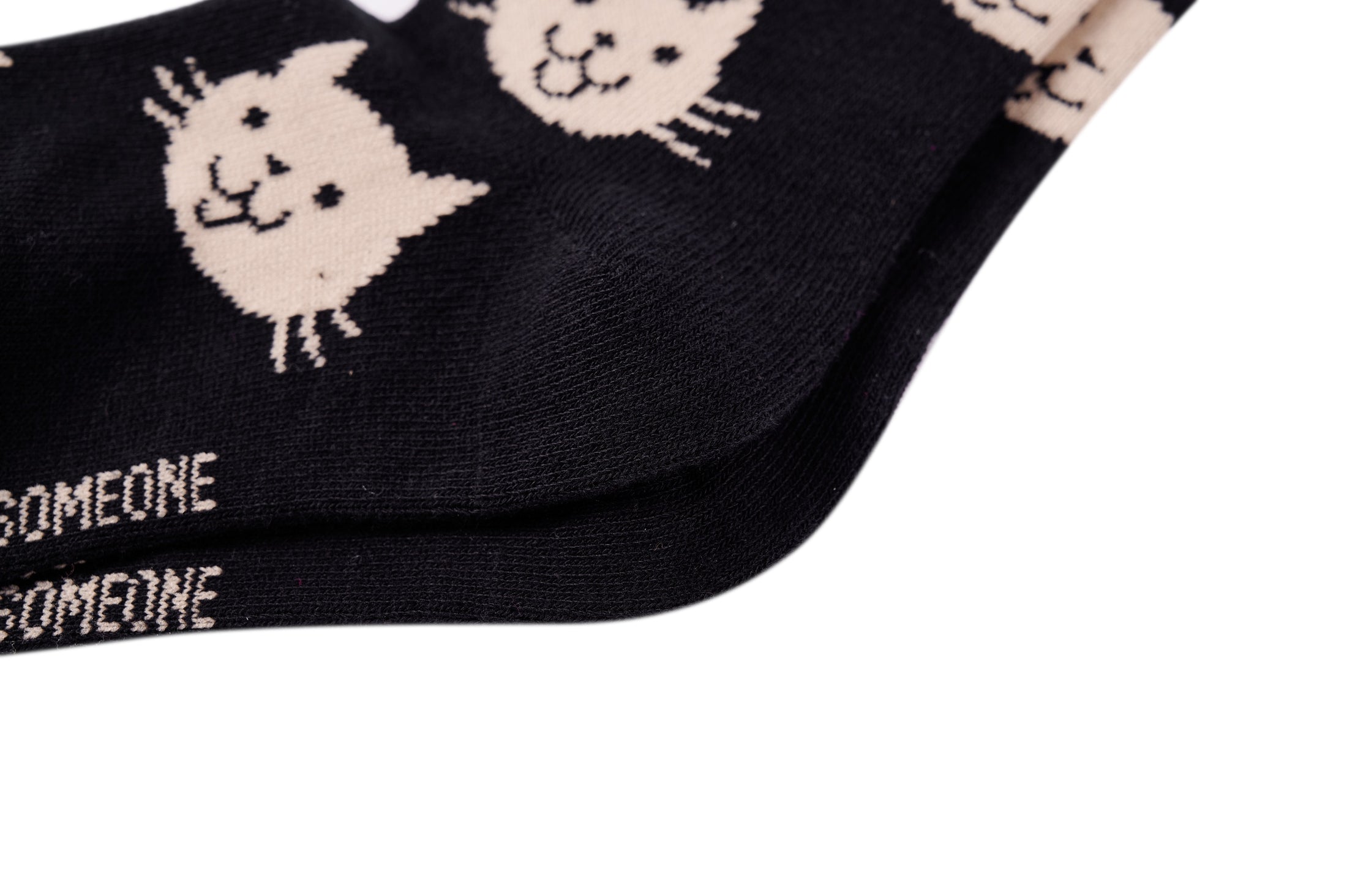 Someone "Socken" mit Kätzchen - Black