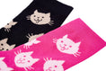 Bild in Galerie-Betrachter laden, Someone "Socken" mit Kätzchen - Dark Pink
