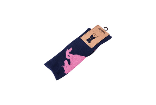 Someone "Socken" mit Einhorn - Navy