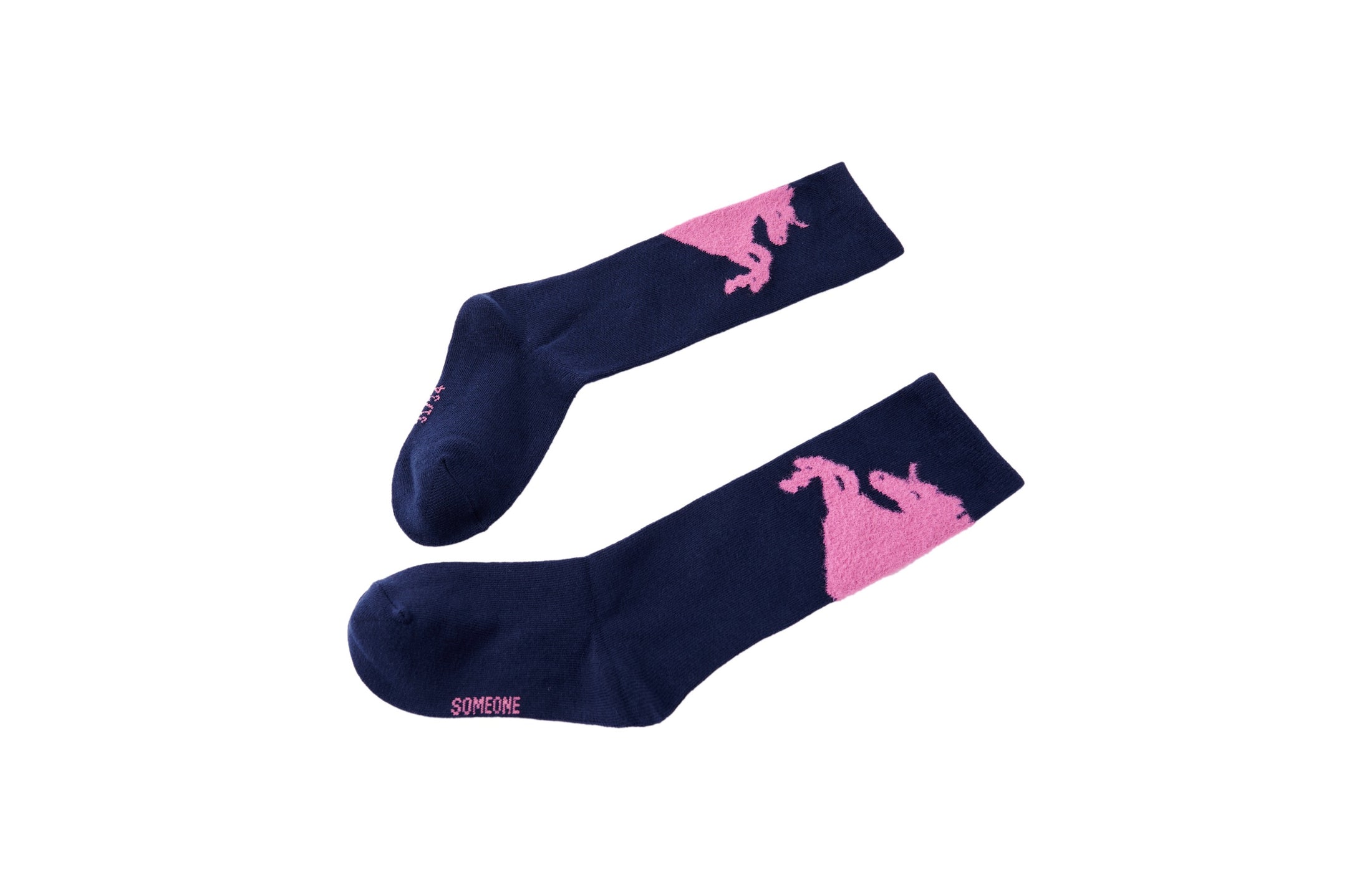 Someone "Socken" mit Einhorn - Navy