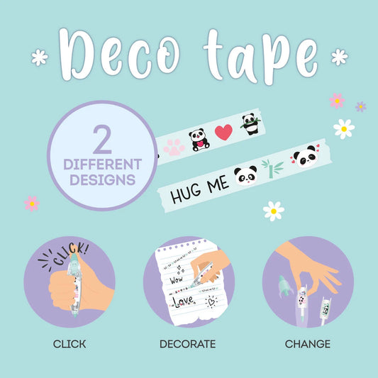 Legami "Stift mit Dekoband Panda" - Deco Tape