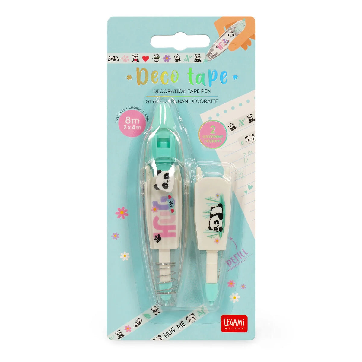 Legami "Stift mit Dekoband Panda" - Deco Tape