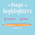 Bild in Galerie-Betrachter laden, Set mit 6 löschbaren Textmarkern - Magic Highlighters
