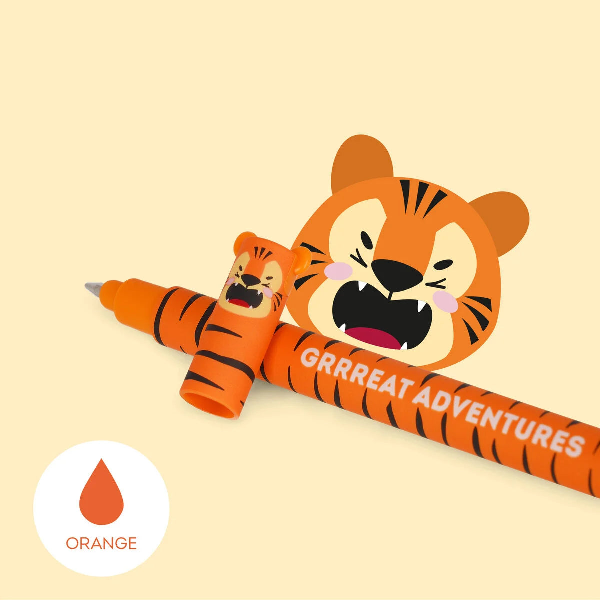 Legami Löschbarer Stift Tiger „Grrreat Adventure“ - Erasable Pen