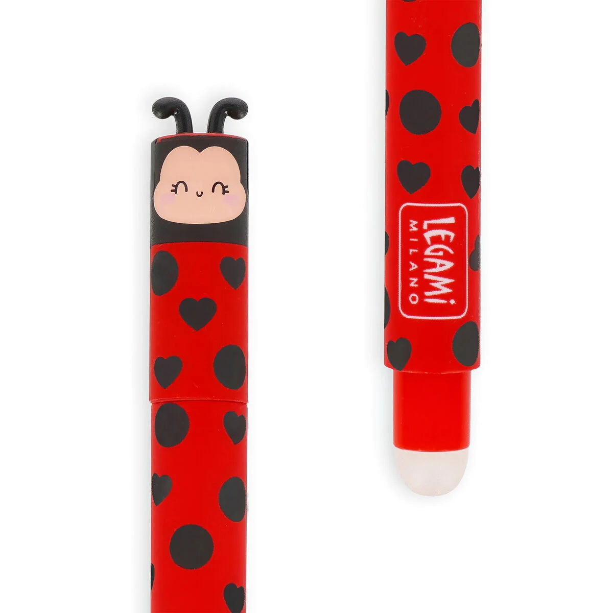 Legami Löschbarer Gelstift Ladybug „Get Lucky“ - Erasable Pen