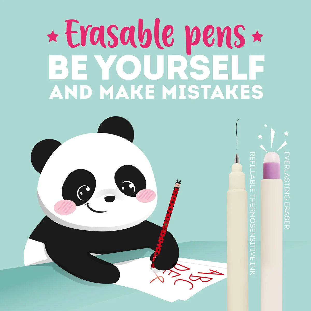 Legami Löschbarer Gelstift Ladybug „Get Lucky“ - Erasable Pen